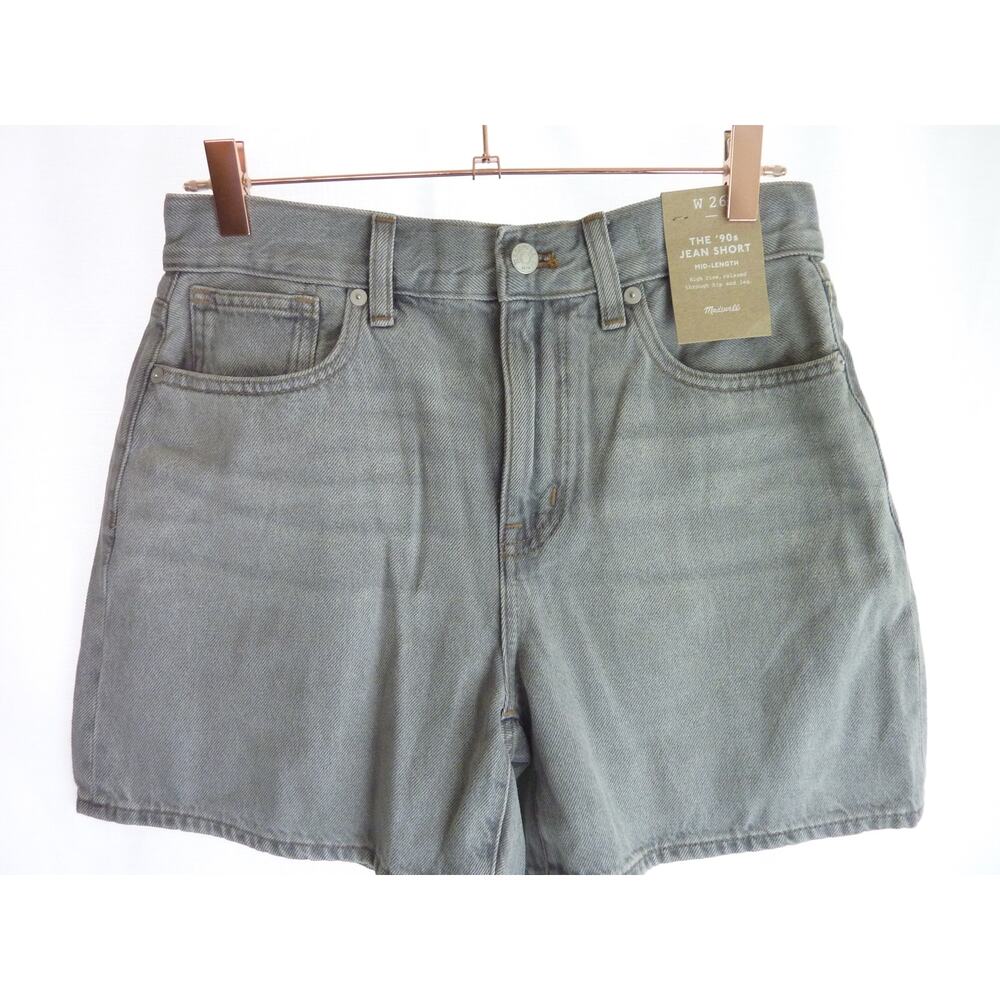 NWT Madewell 90s Mid Length Jean Short Size 26